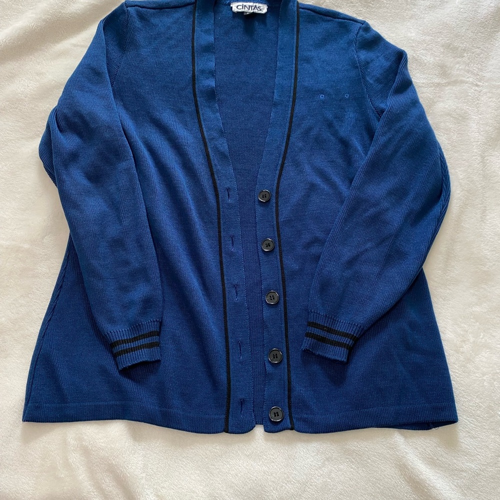 Cintra Women's Navy Cardigan Sweater